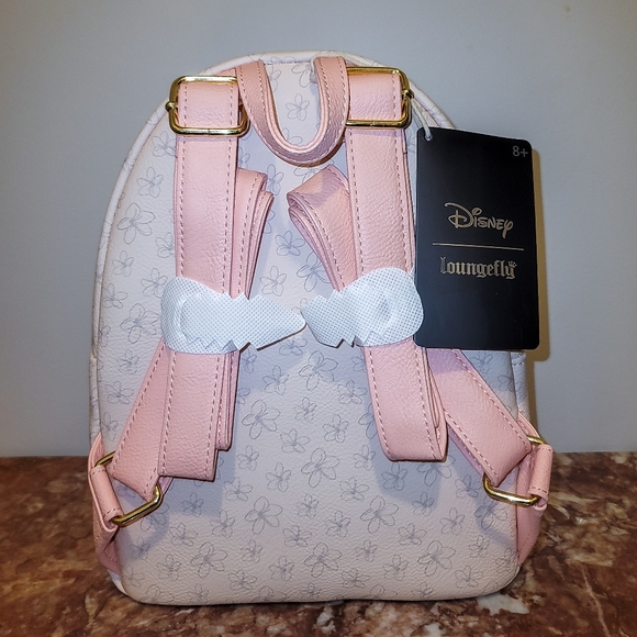 NWT Disney Loungefly Stitch Tropical Flowers Mini Backpack